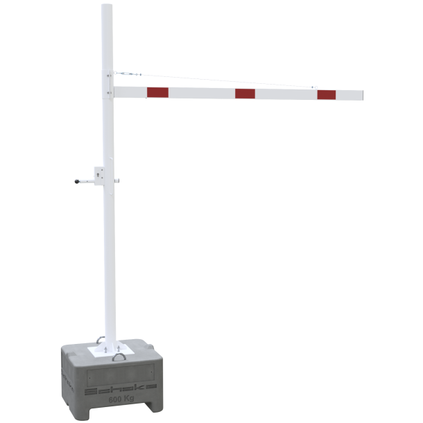 Mobile height limiter | cross tube length: 2500 mm | profile cylinder lock
